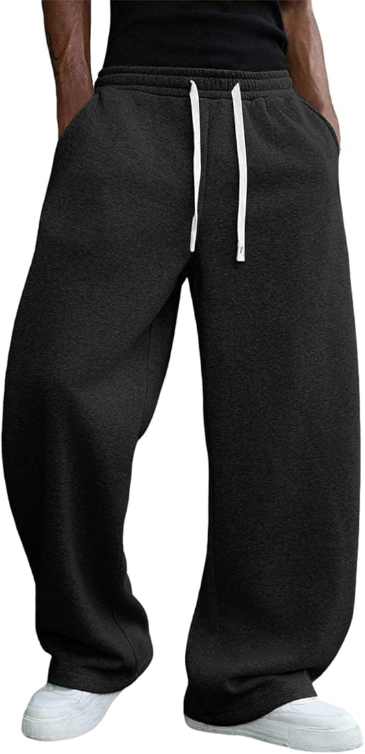 Pantalones cómodos y casuales para hombre con cordón ajustable