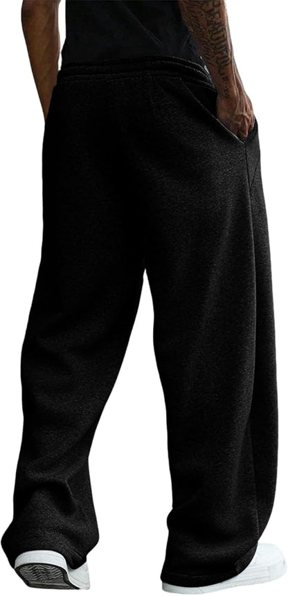 Pantalones cómodos y casuales para hombre con cordón ajustable