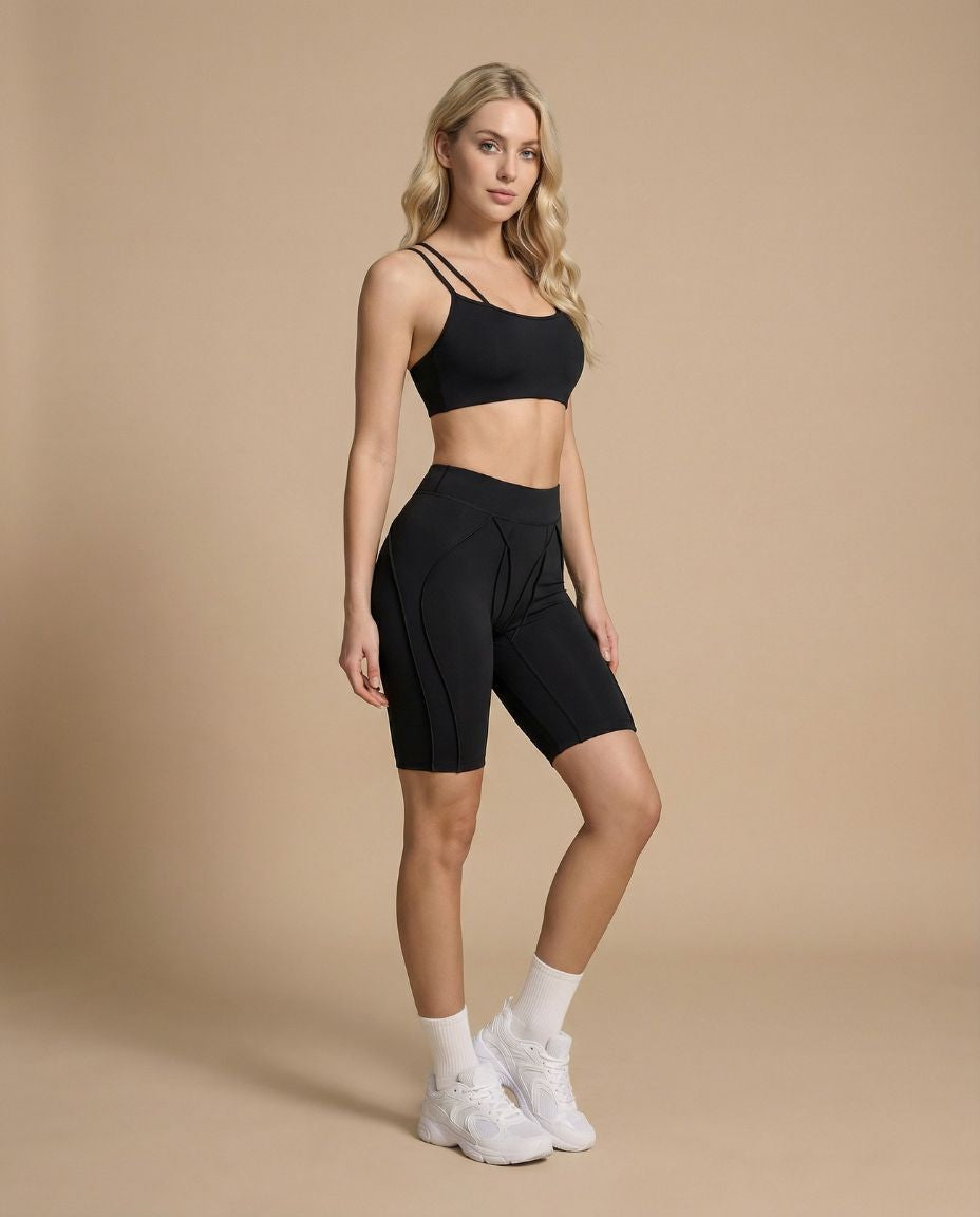 Leggings Cortos Efecto Moldeador