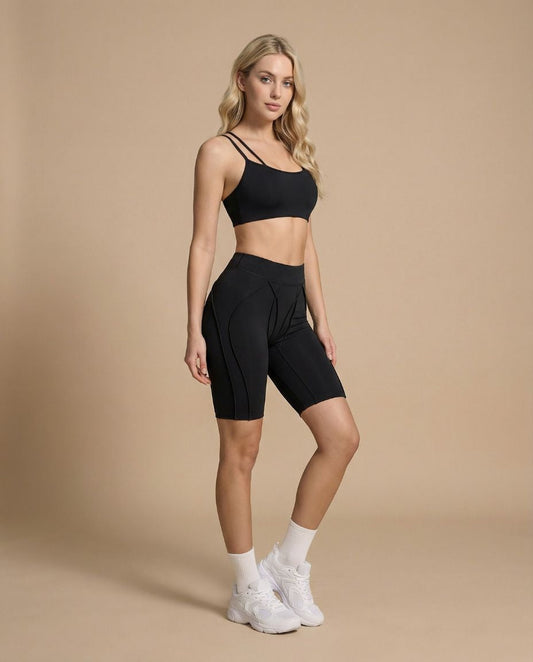 Leggings Cortos Efecto Moldeador