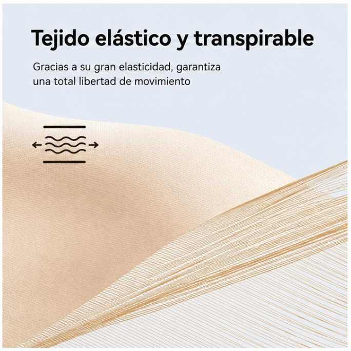 Vientre plano y glúteos tonificados en 10 segundos — invisibles bajo la ropa